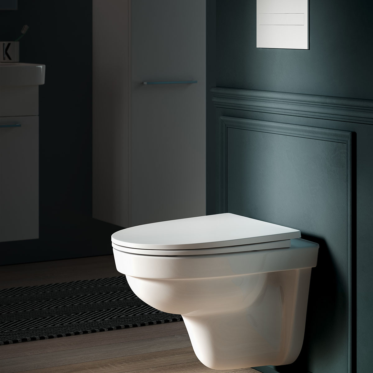 Toalettsits Laufen Kompas Mjukstängande Hårdsits