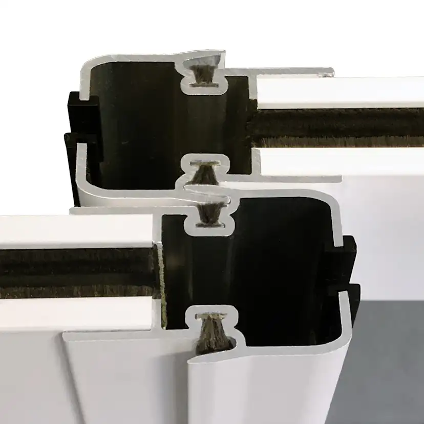 Skjutbart Fönsterparti 4-Delad Halle Primolux