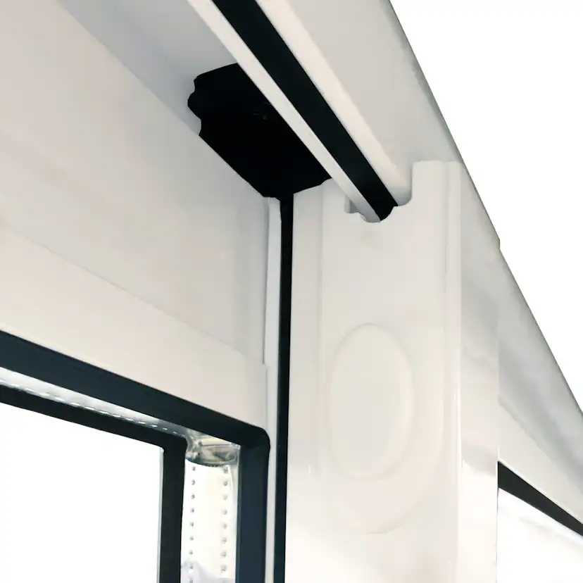 Skjutbart Fönsterparti Halle Thermo 2 Fönster Vit