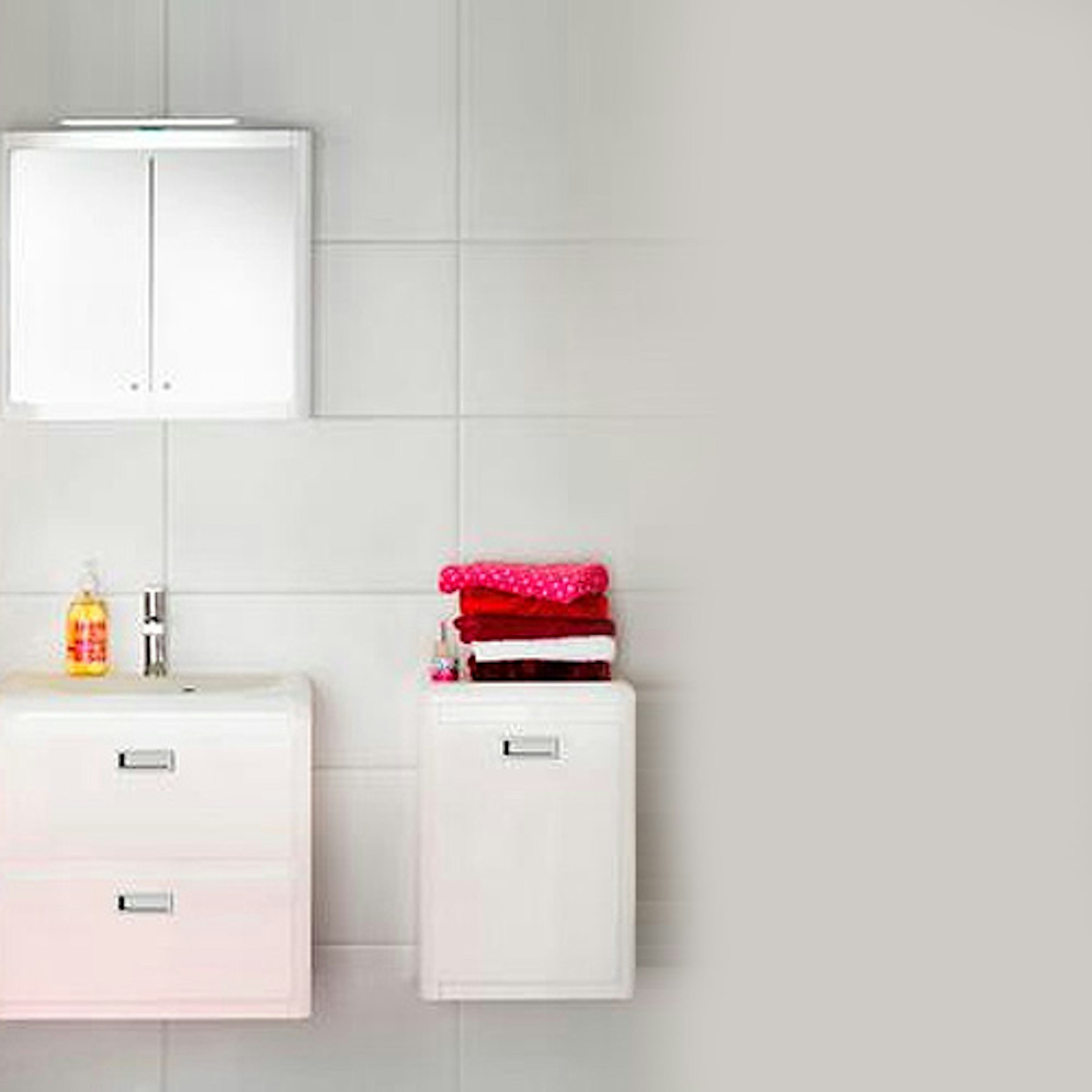 Halvskåp Westerbergs Harmony Vit Högblank