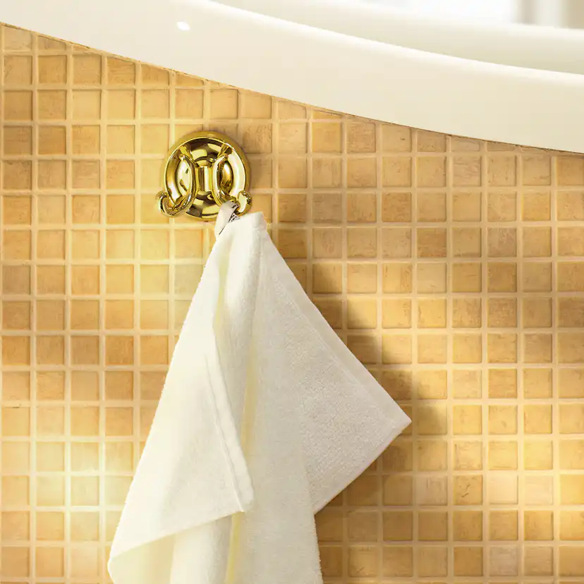 Handdukskrok Smedbo Villa V256 Mässing