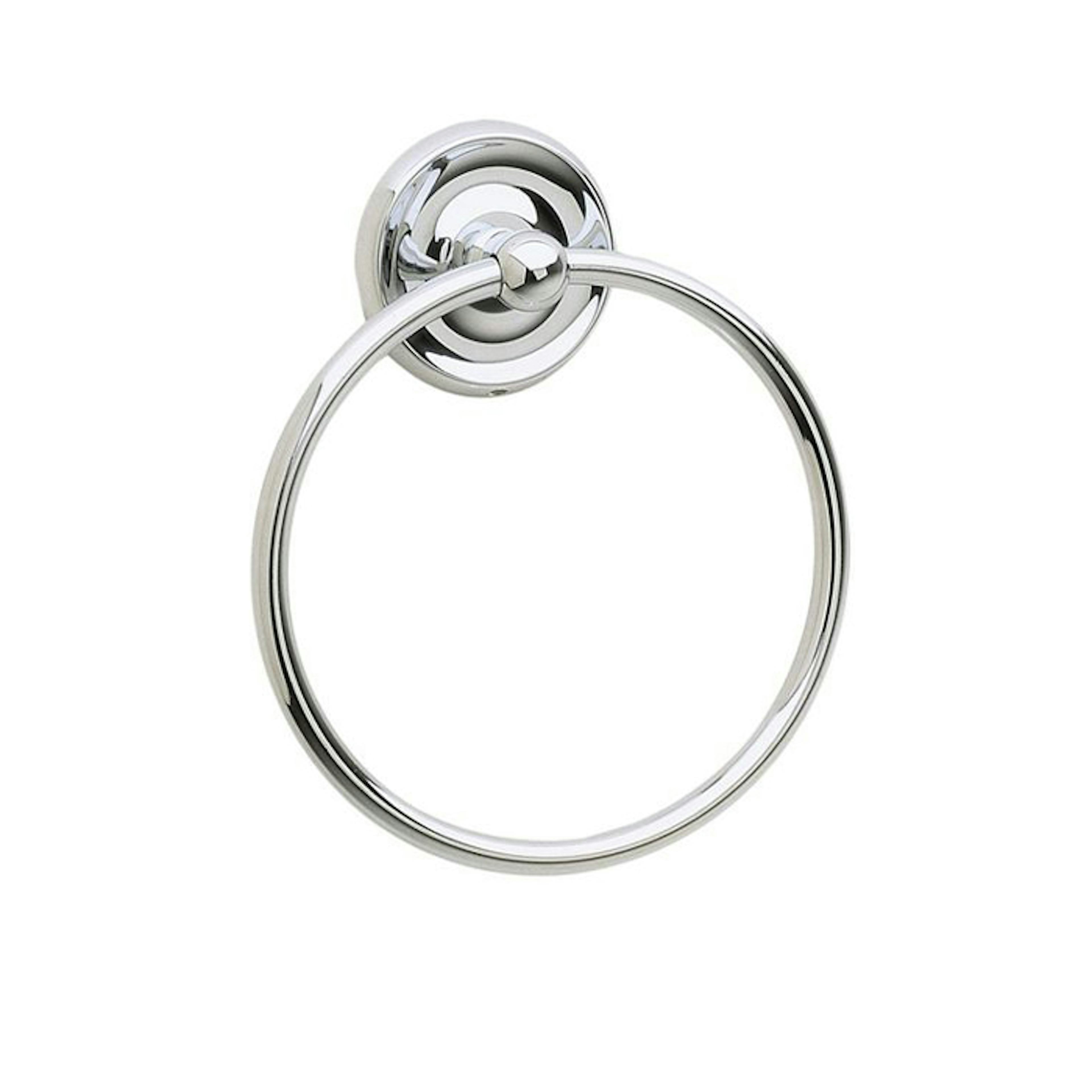 Handduksring Smedbo Villa K244 Krom