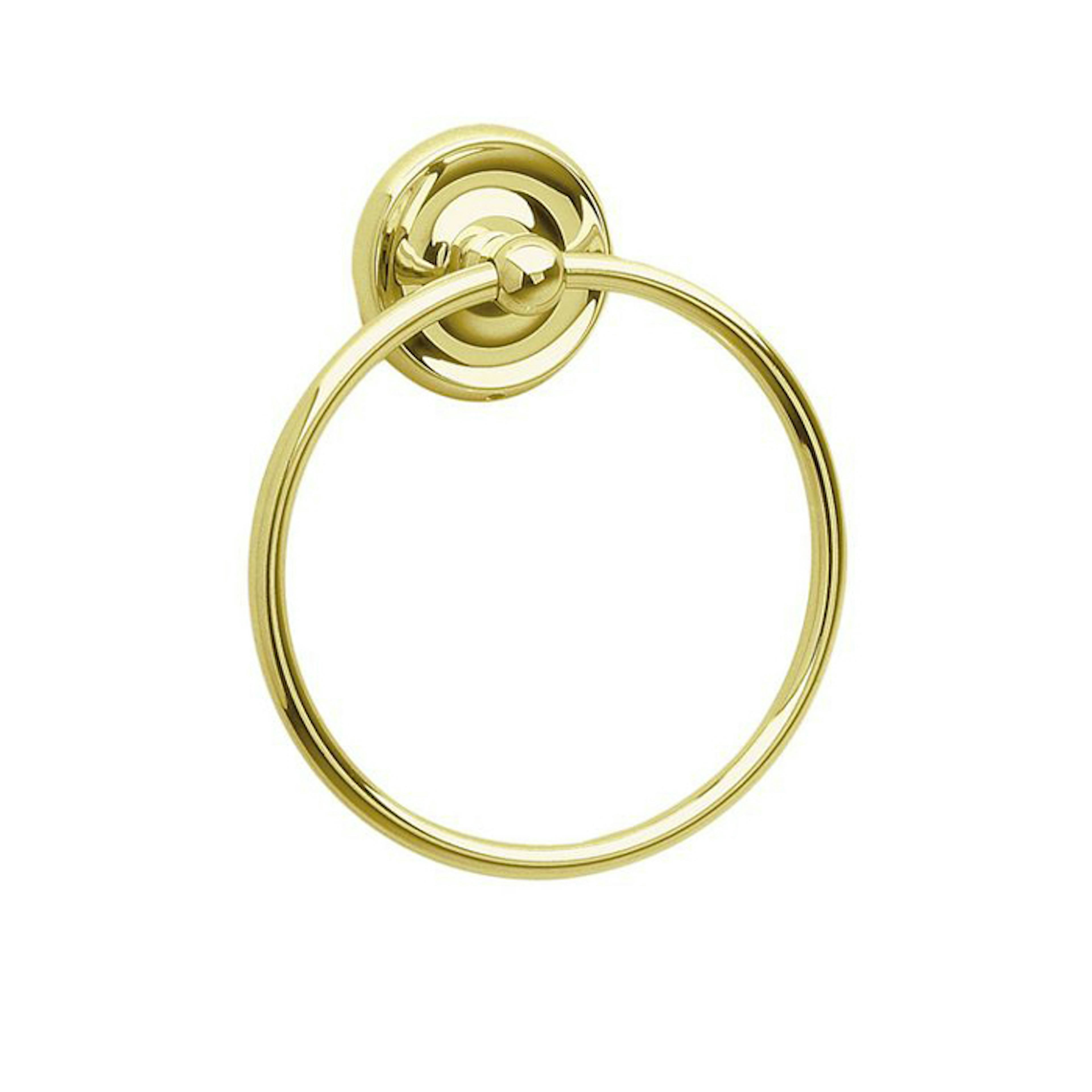 Handduksring Smedbo Villa V244 Mässing