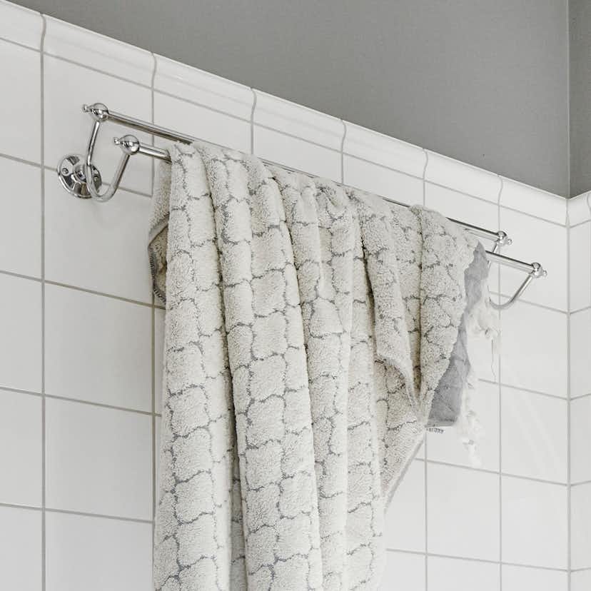 Handduksstång Miller Badrum Stockholm Dubbel