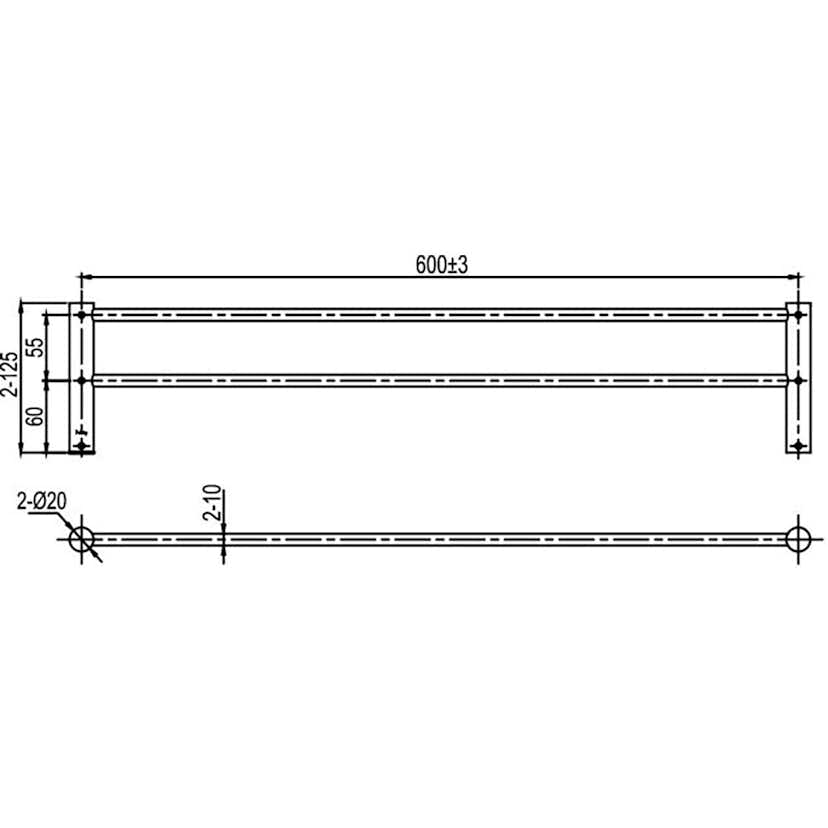 Handduksstång Scandtap Style