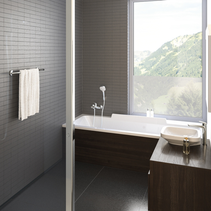Handdusch Hansgrohe Croma Select E Porter 1jet