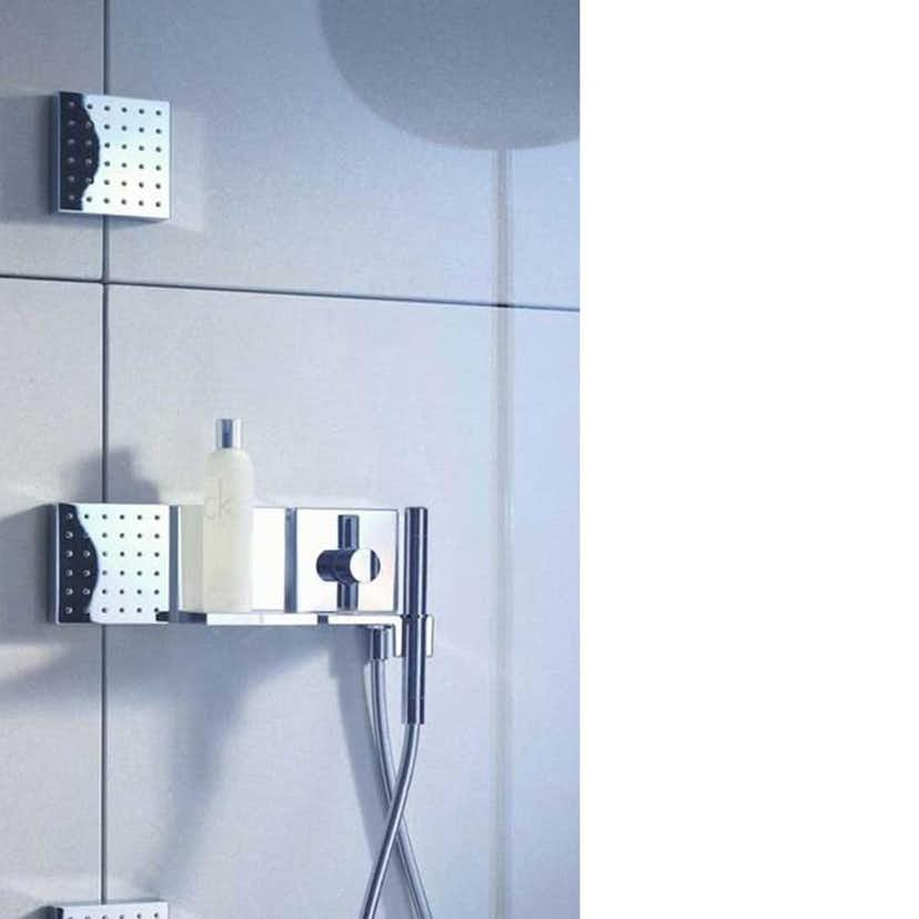 Handduschmodul Axor ShowerCollection 120/120 Square för Inbyggnad