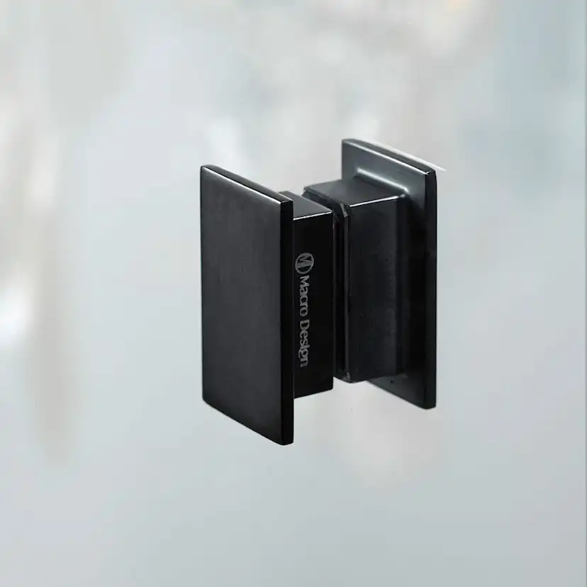 Duschdörr Macro Design Empire Swing Nisch Klarglas