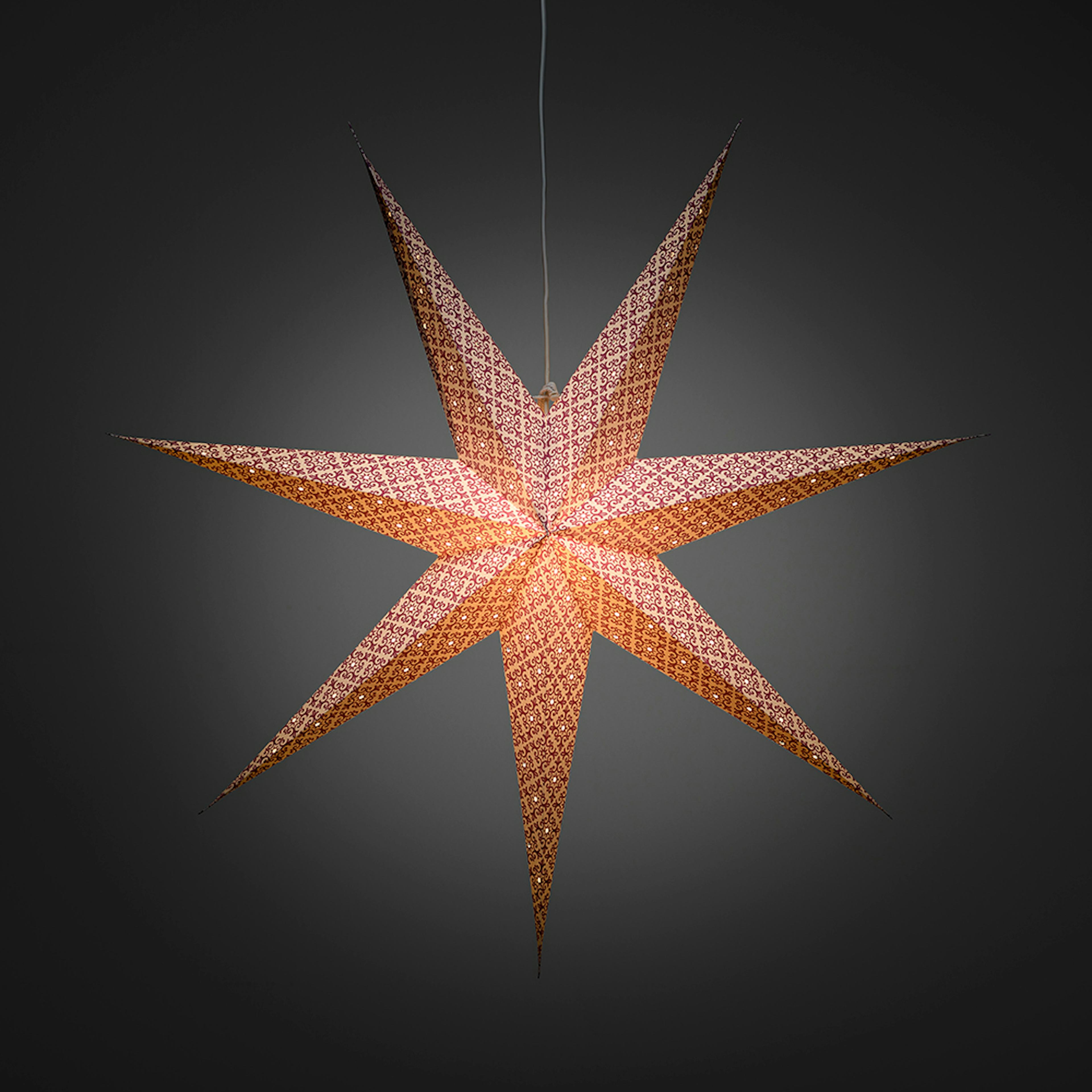 Adventsstjärna Gnosjö Konstsmide Hängande 1