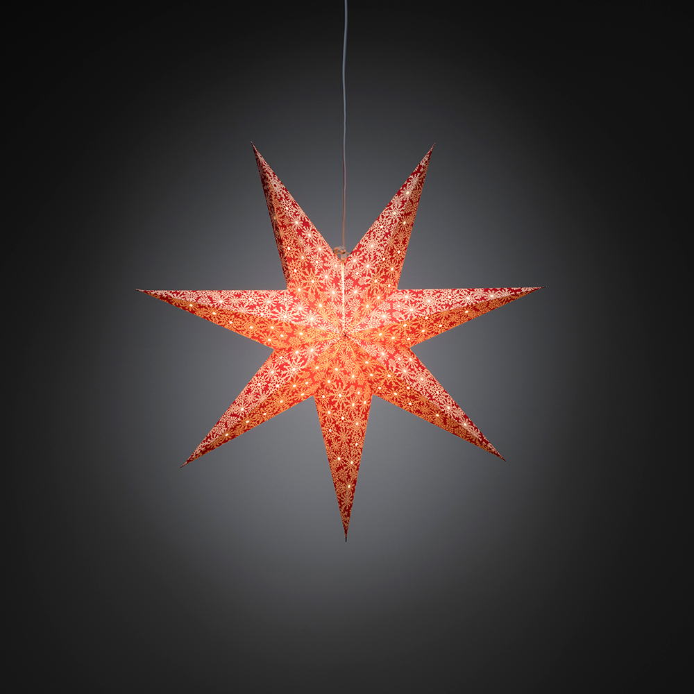 Hangande Pappersstjarna Konstsmide 60x60 Cm 2911 520 Hos Golvshop Se
