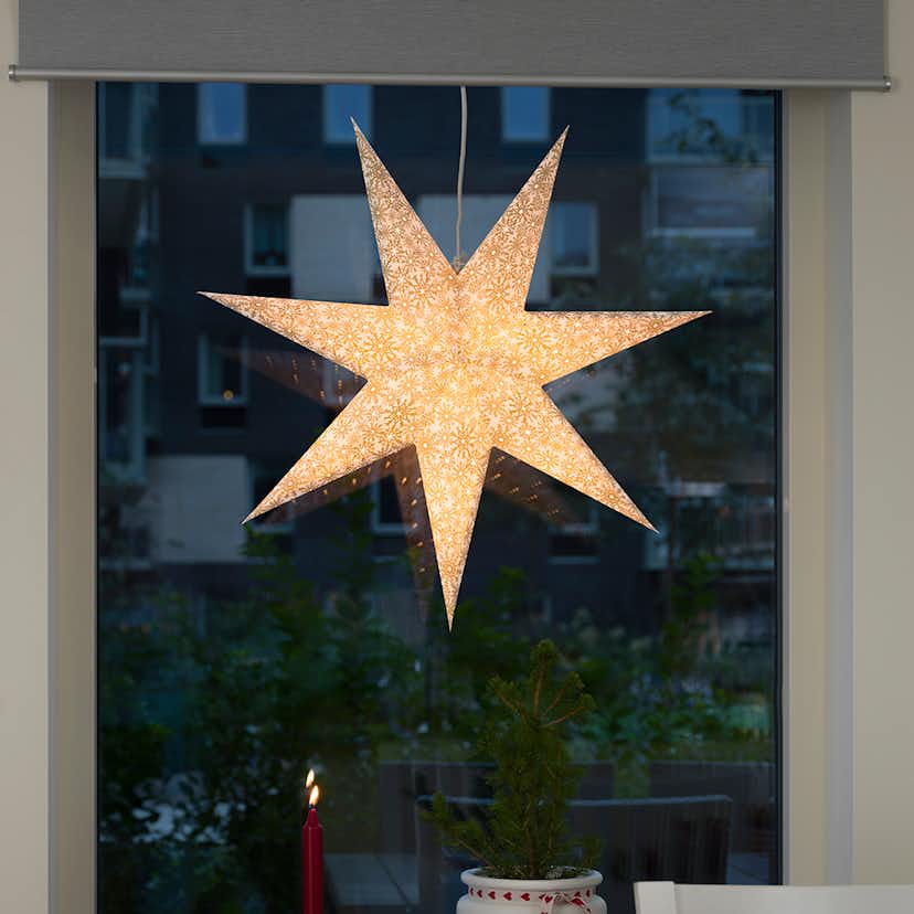 Adventsstjärna Gnosjö Konstsmide Hängande 60x60 cm