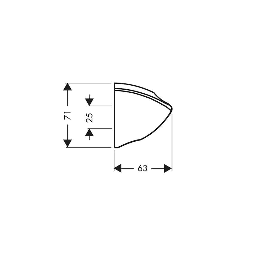 Duschhållare Hansgrohe Porter