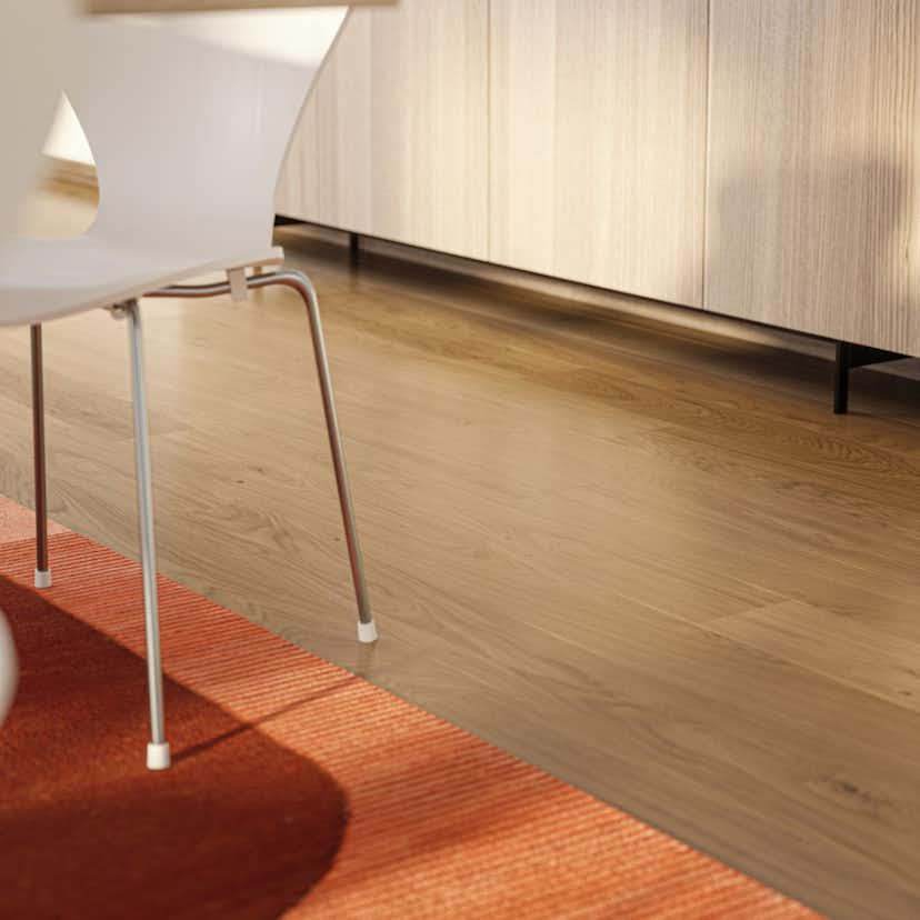 Trägolv Bjelin Härdad Ek Skogen 3.0 M Mattlackad 1-stav