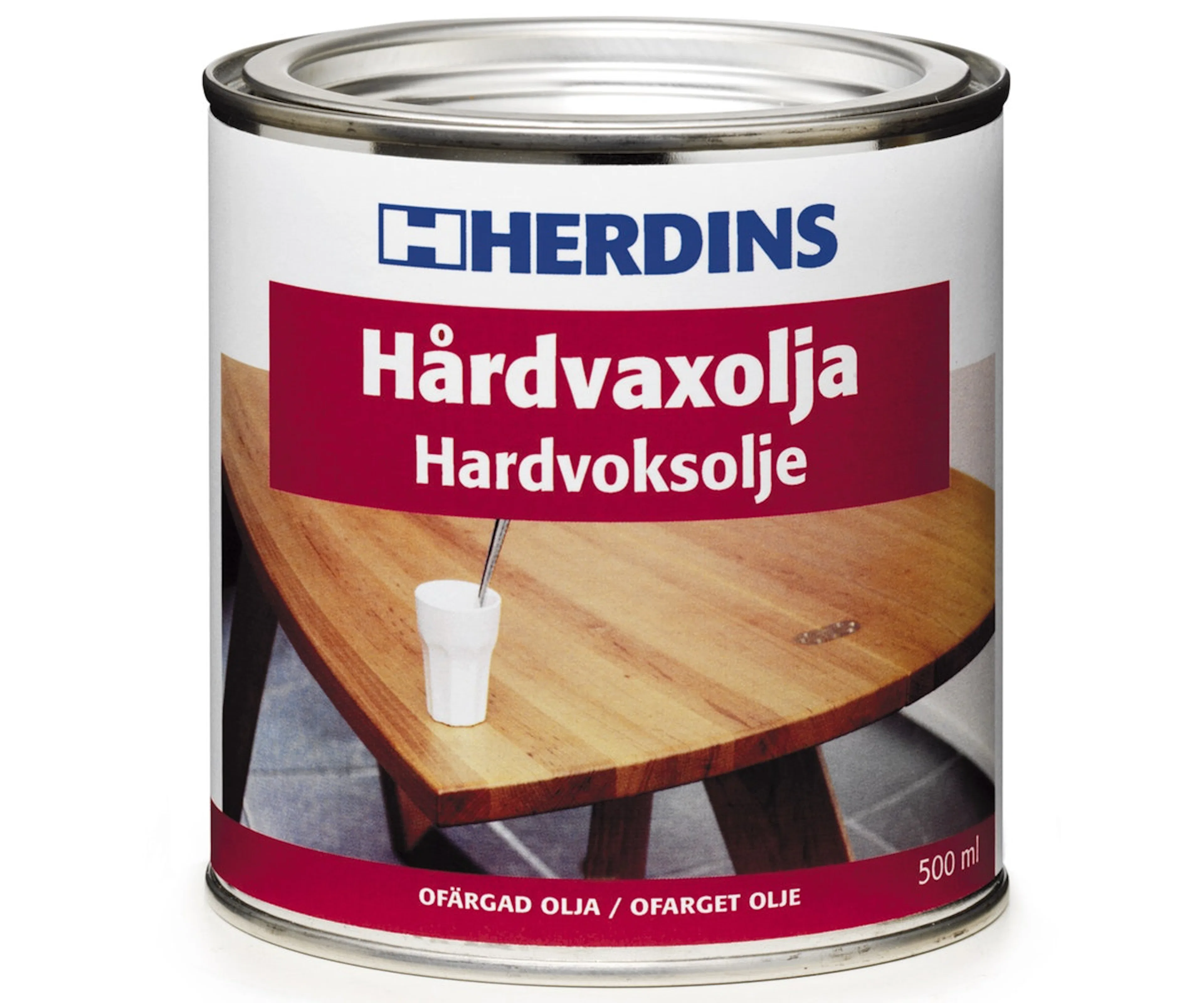 Hårdvaxolja Herdins 0,5 l