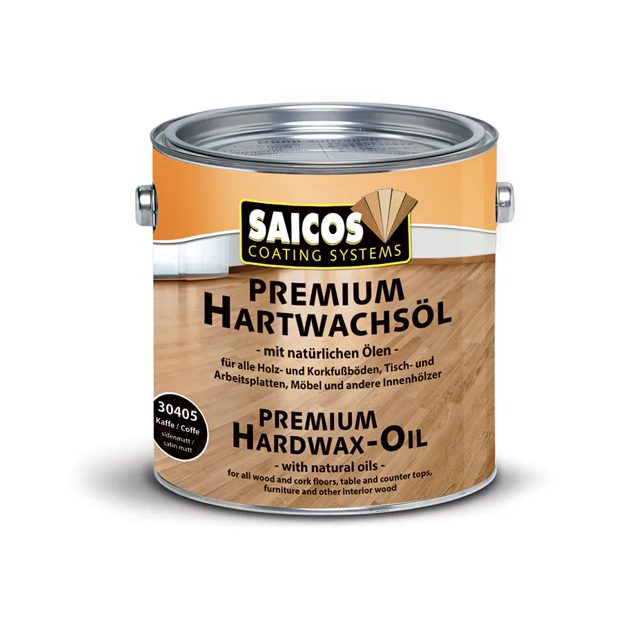 Hårdvaxolja Saicos 30405 Kaffe