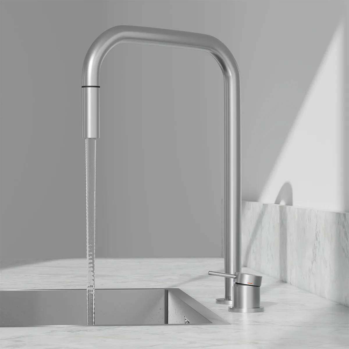 Köksblandare Scandtap Harmonized K2P Square