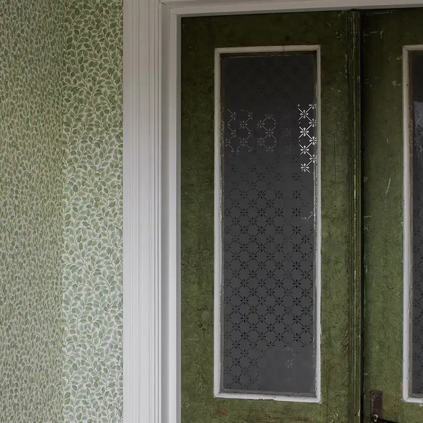 Tapet Boråstapeter Falsterbo III Hazel 7662 EasyUp, Mönstrad Grön