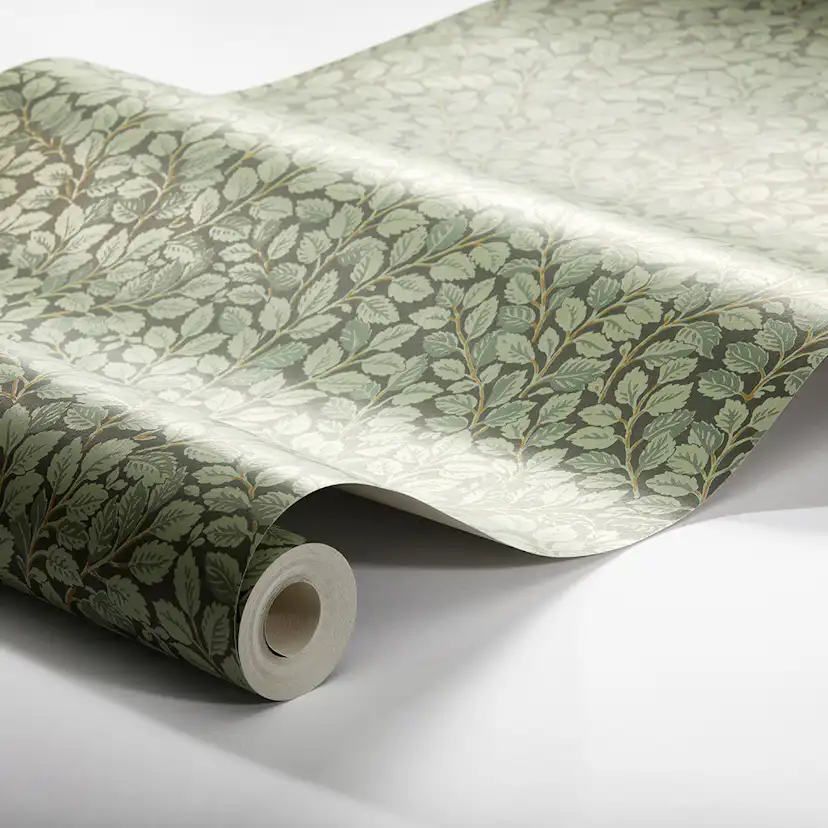 Tapet Boråstapeter Falsterbo III Hazel 7663 EasyUp, Mönstrad Grön