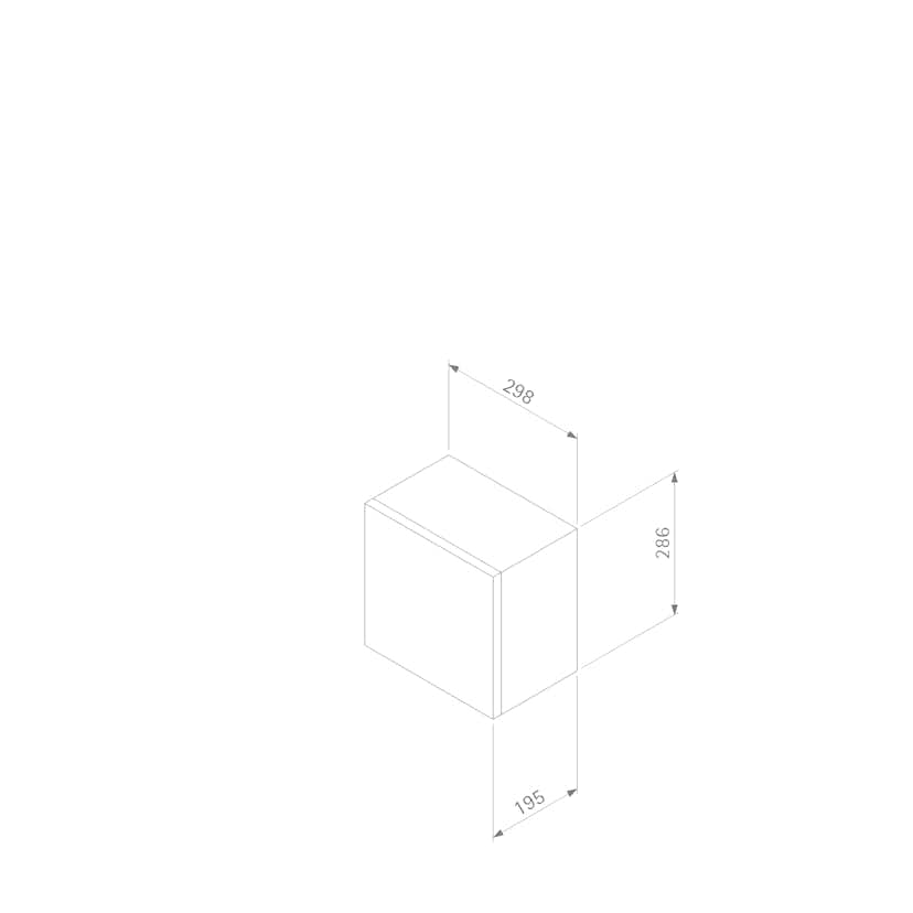 Väggskåp Ballingslöv OA303C Hideaway