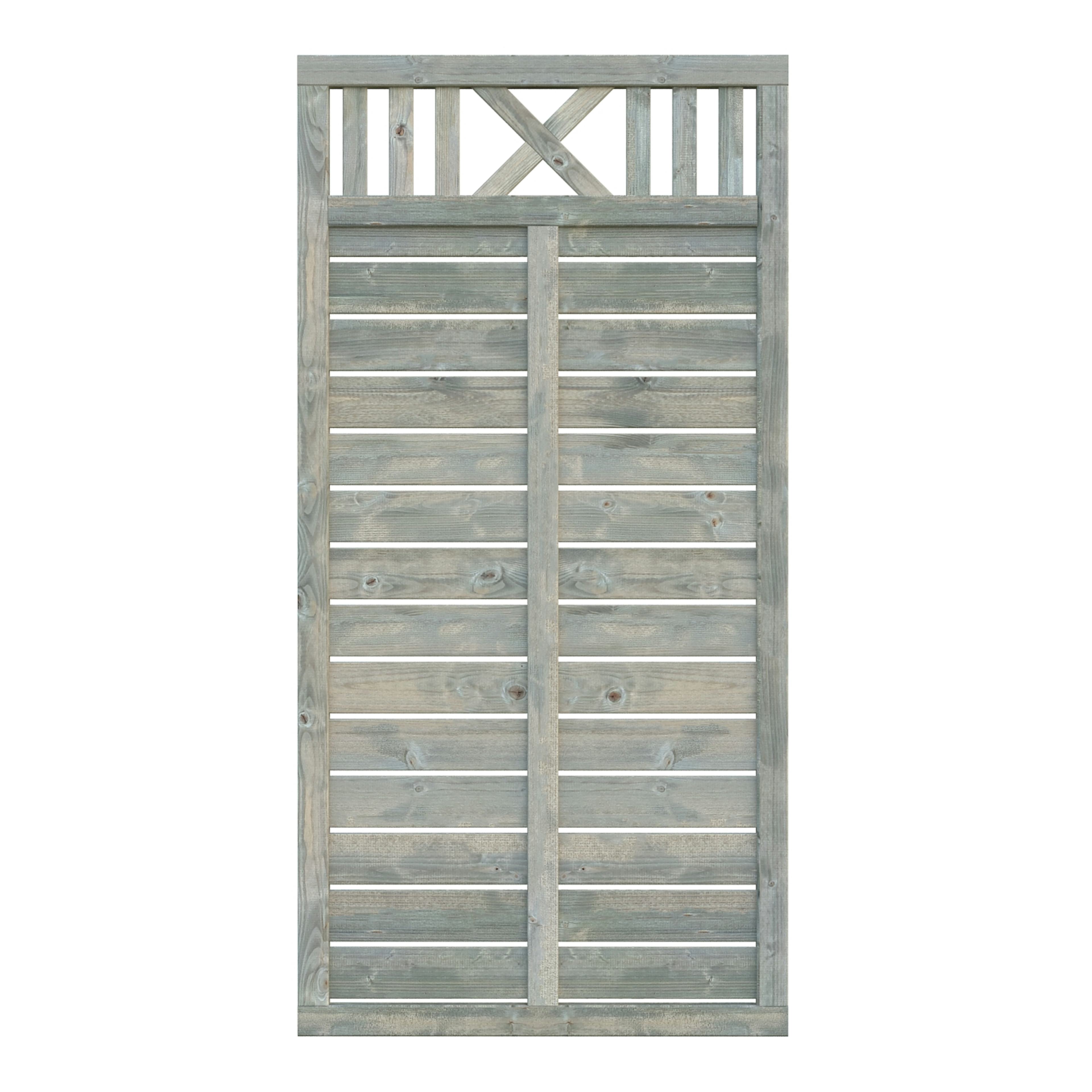 Grå tryckimpregnerad