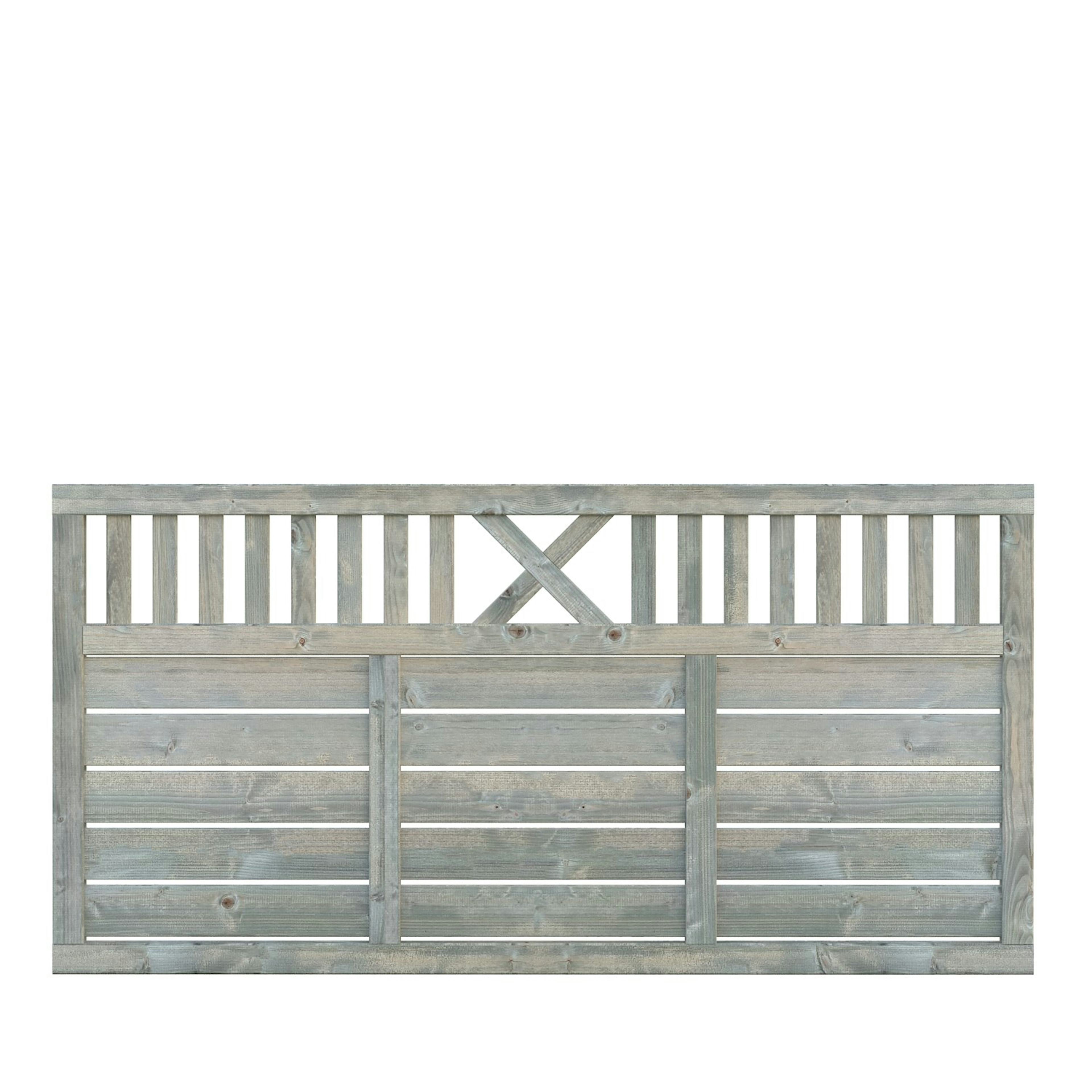 Grå tryckimpregnerad