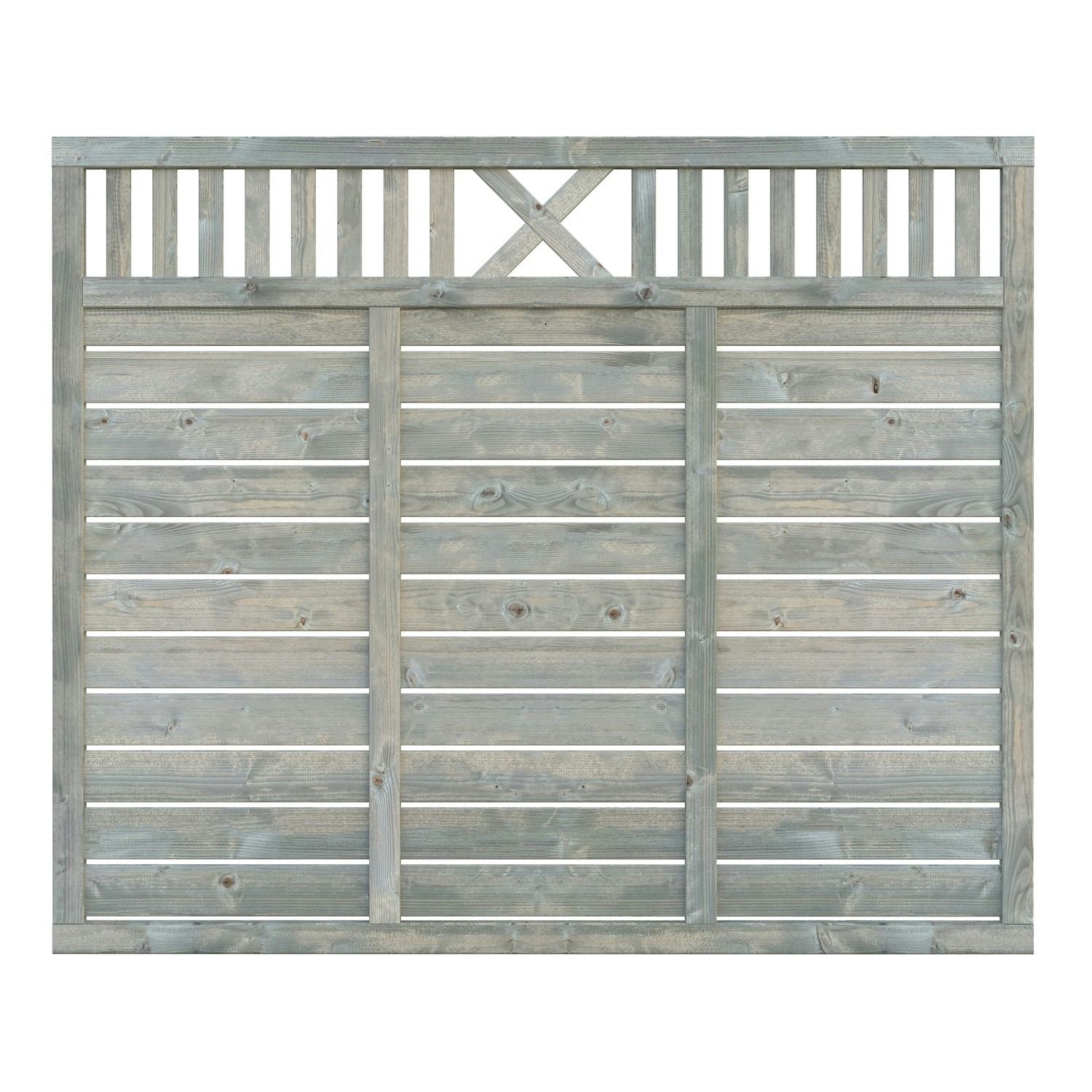 Grå tryckimpregnerad