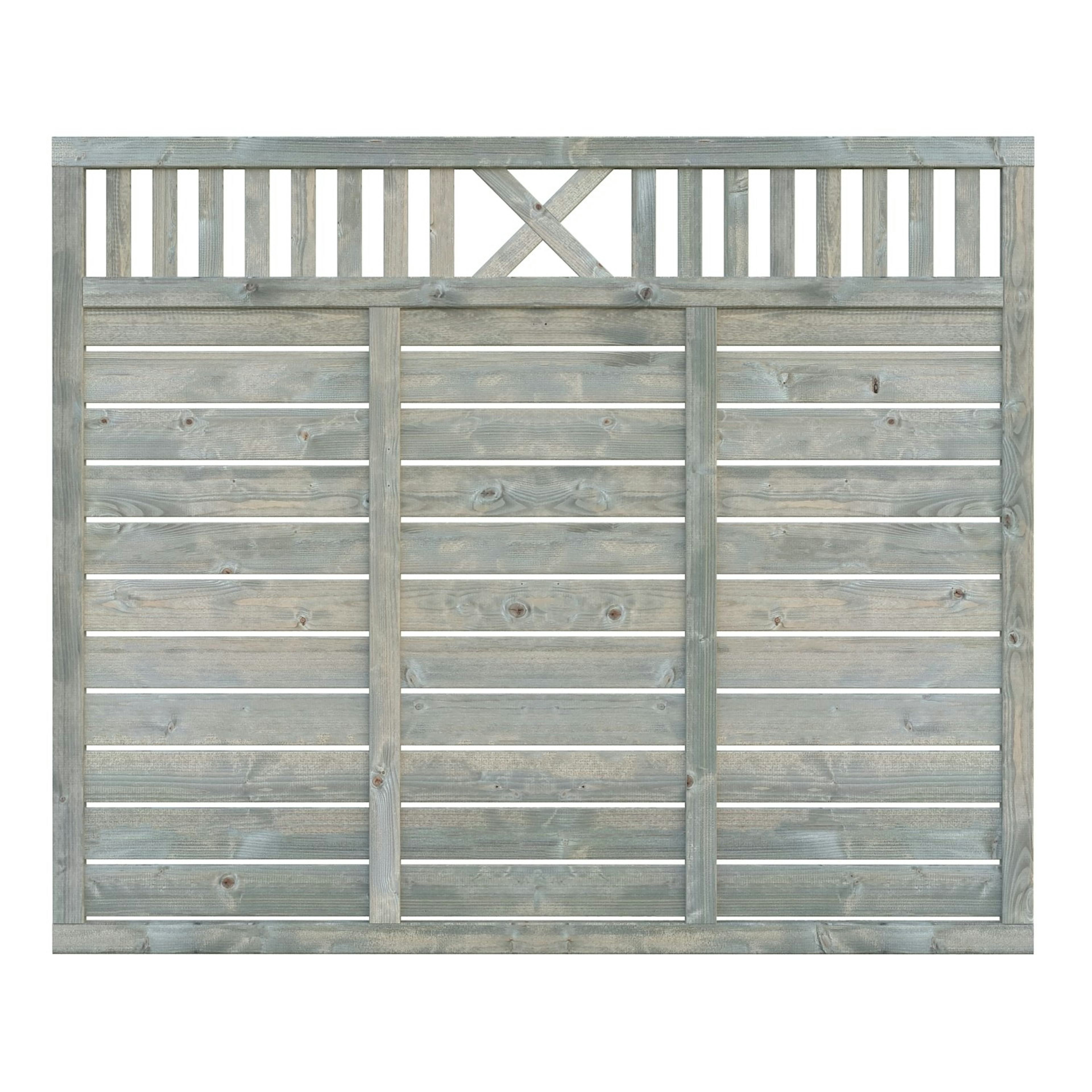 Grå tryckimpregnerad