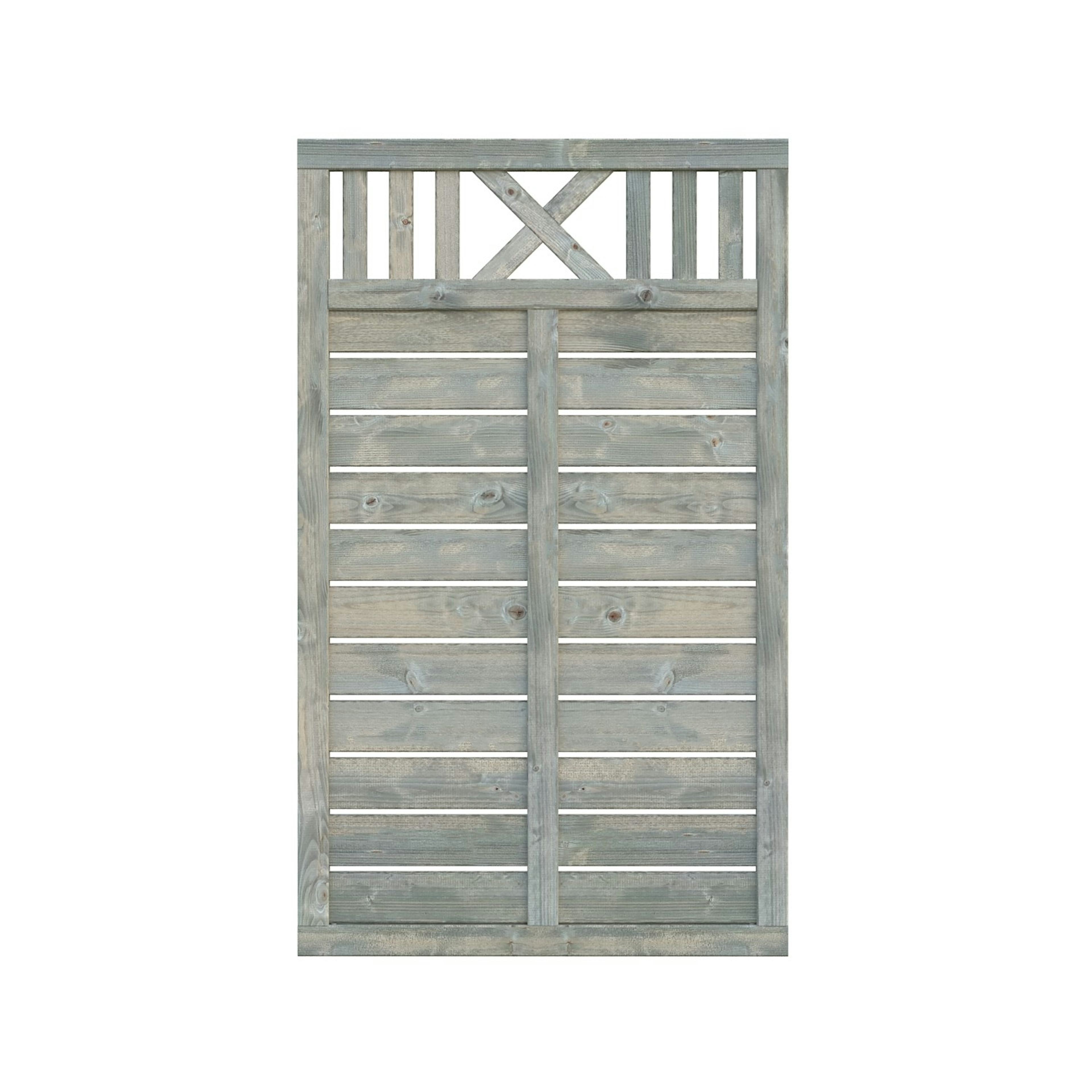 Grå tryckimpregnerad