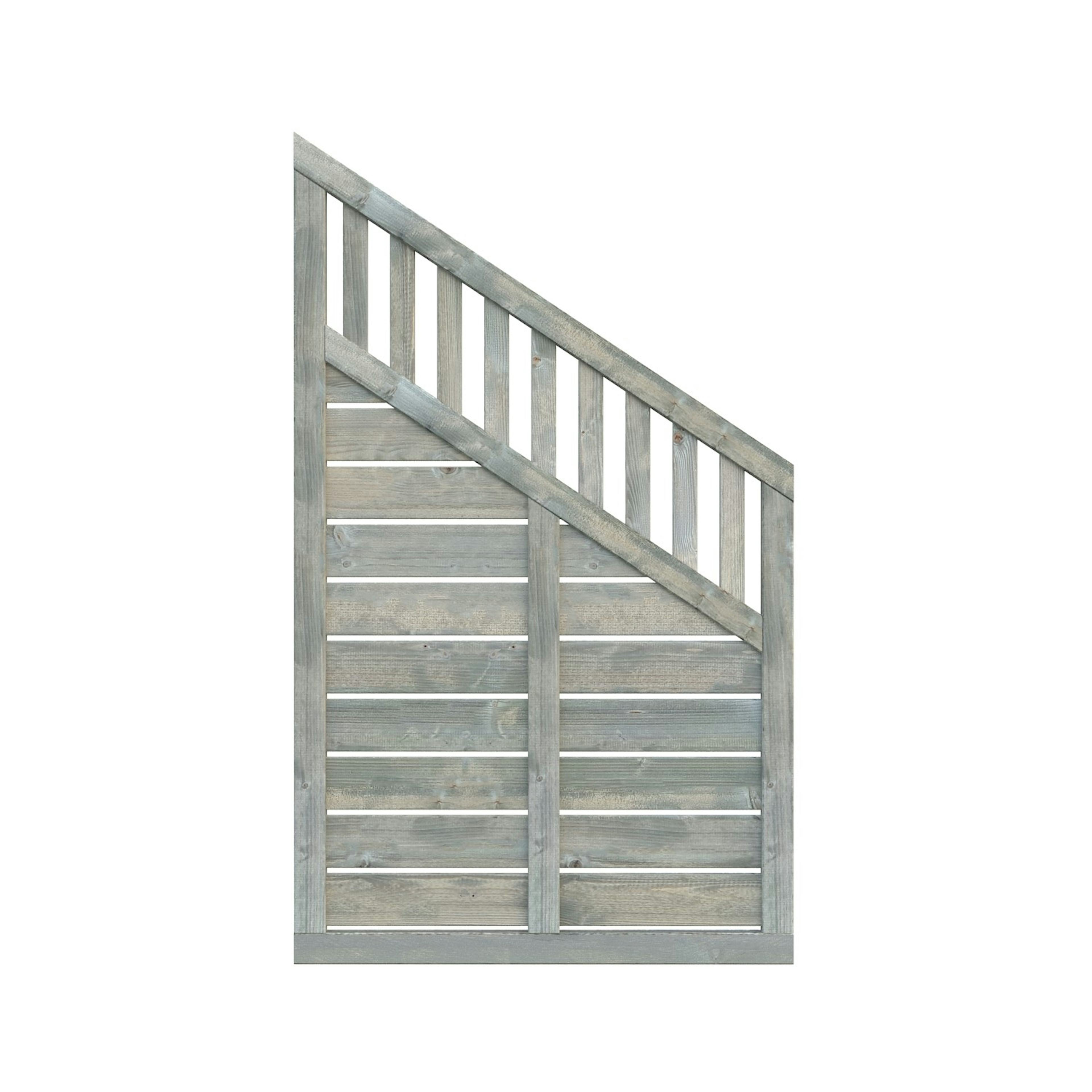 Grå tryckimpregnerad