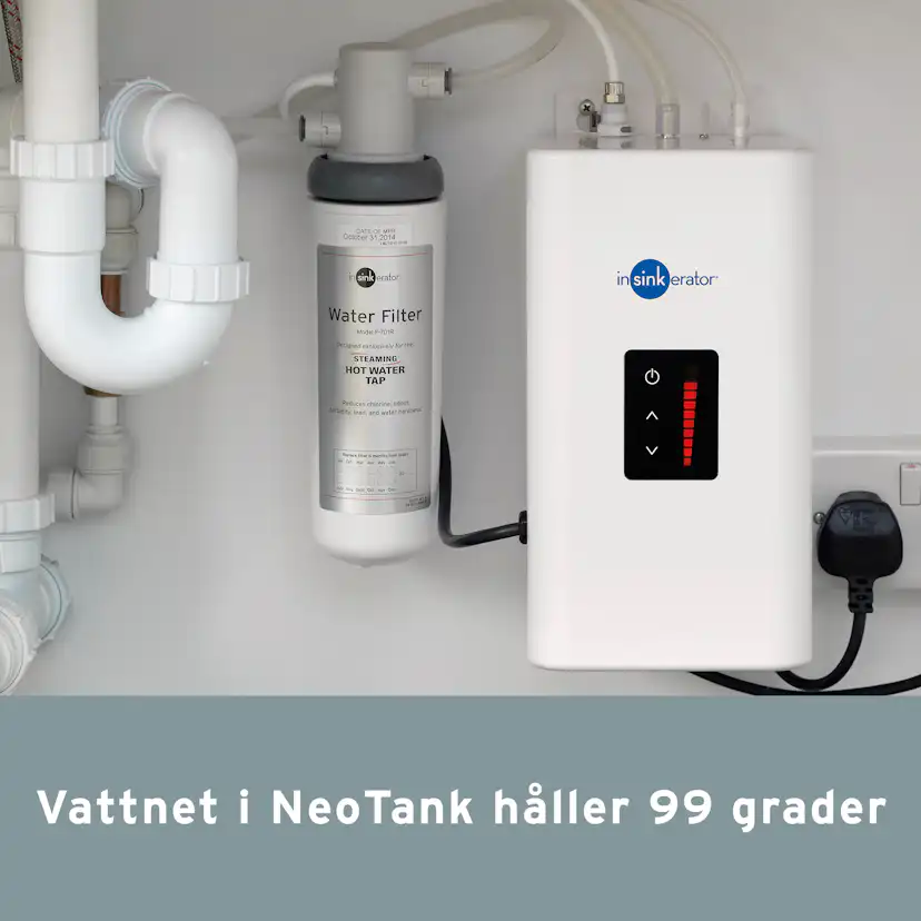 Hetvattensblandare Insinkerator 3N1