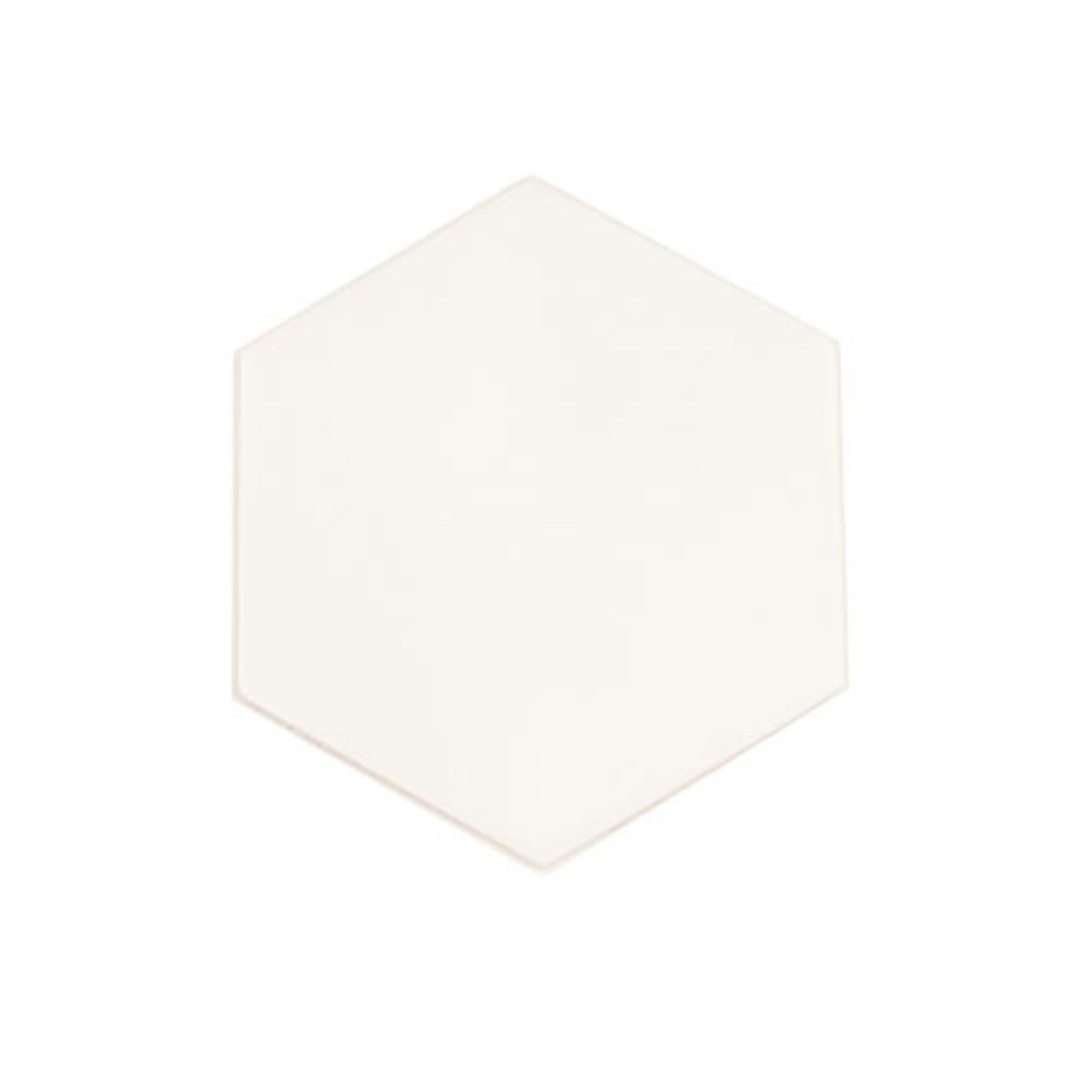 Klinker Arredo Cotswold 2D Hex Snow Vit 3x11,4 cm