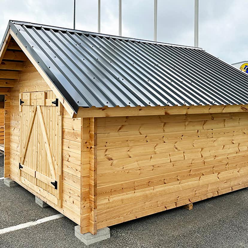 Plåttakspaket LP Garden För Timmerlada R10 R-20