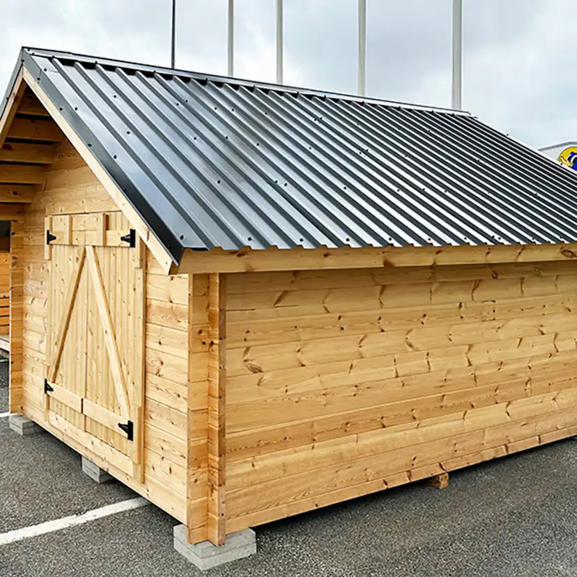 Plåttakspaket LP Garden För Timmerlada U6 R-20