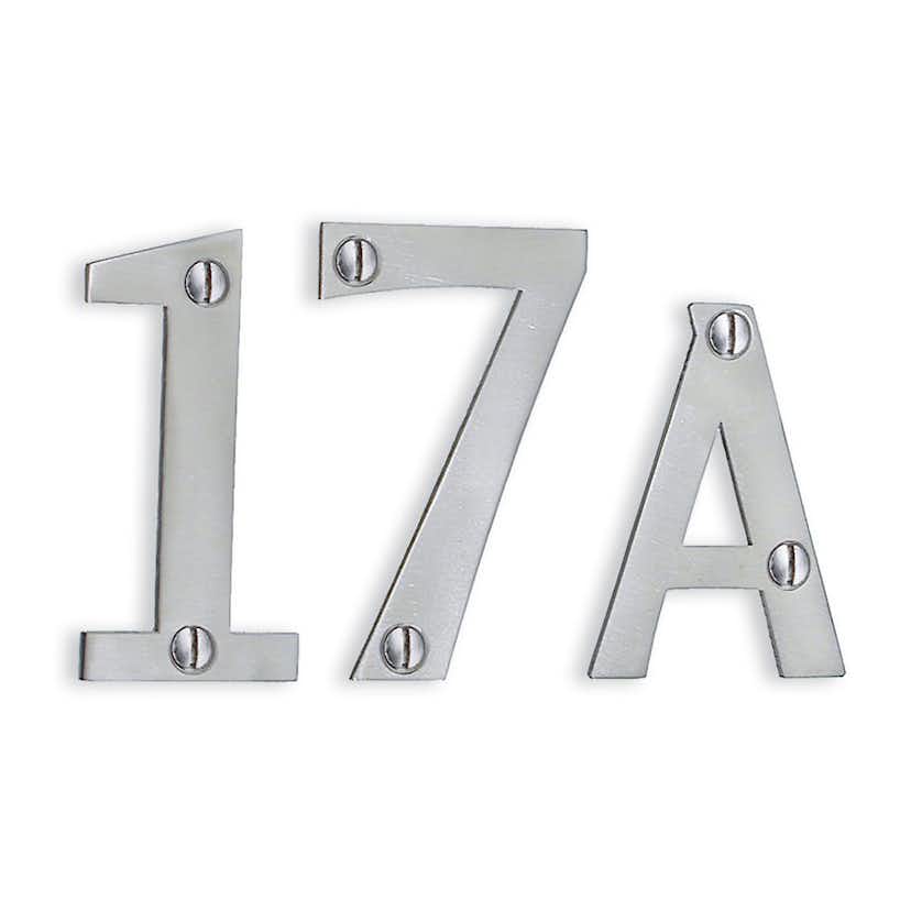 Husnummer Beslagsboden Rostfritt Stål