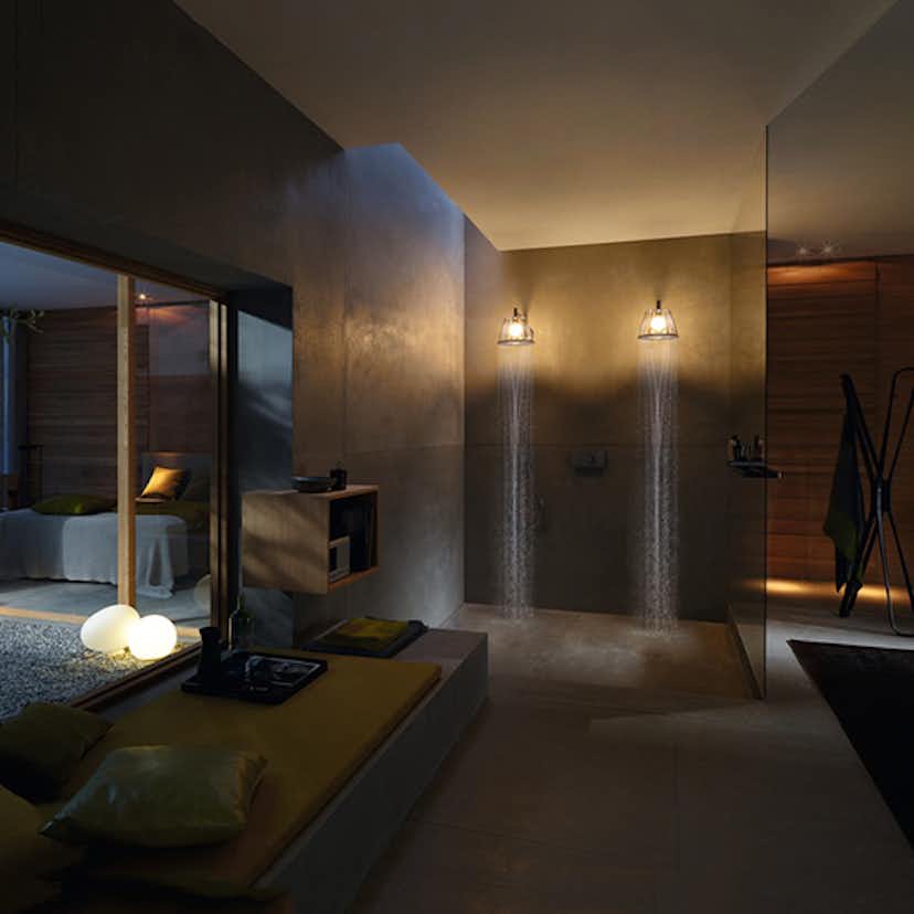 Huvuddusch Axor LampShower/Nendo