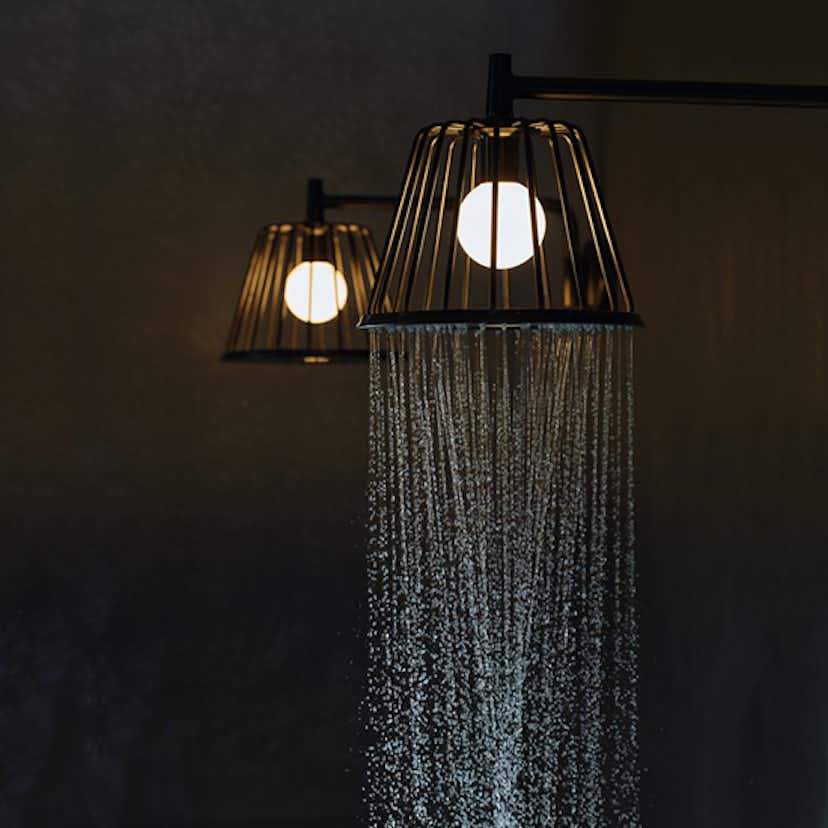 Huvuddusch Axor LampShower/Nendo