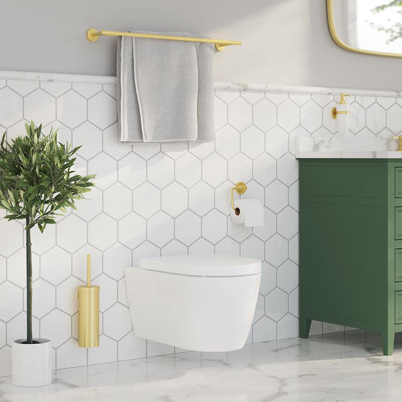 Toalettpappershållare Smedbo Home H341