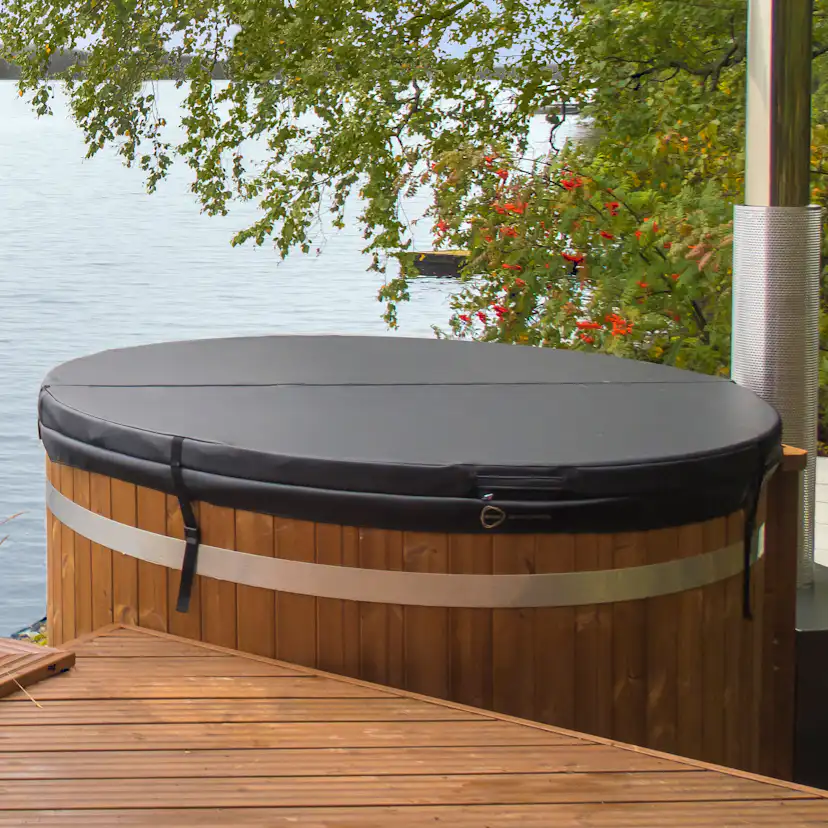 Vikbart Spalock Kirami till Badtunnor och Spabad Ø170 cm