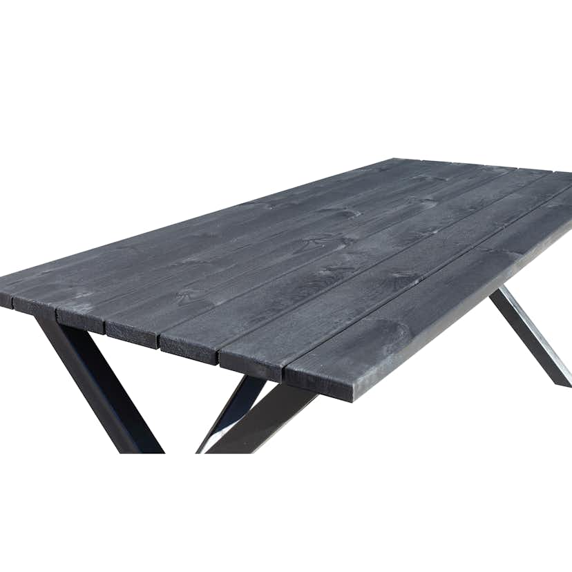 Trädgårdsmöbel Baltic Garden Olivia Svart 6-sits