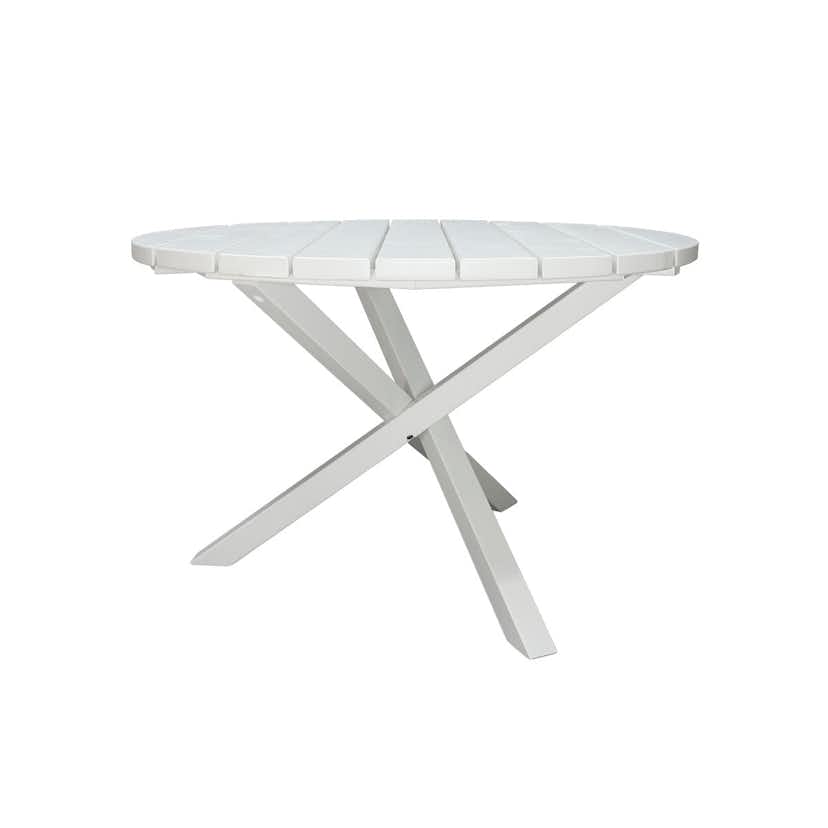 Matgrupp Baltic Garden Scottsdale Ø112 Med 4 Kungshamn Stolar