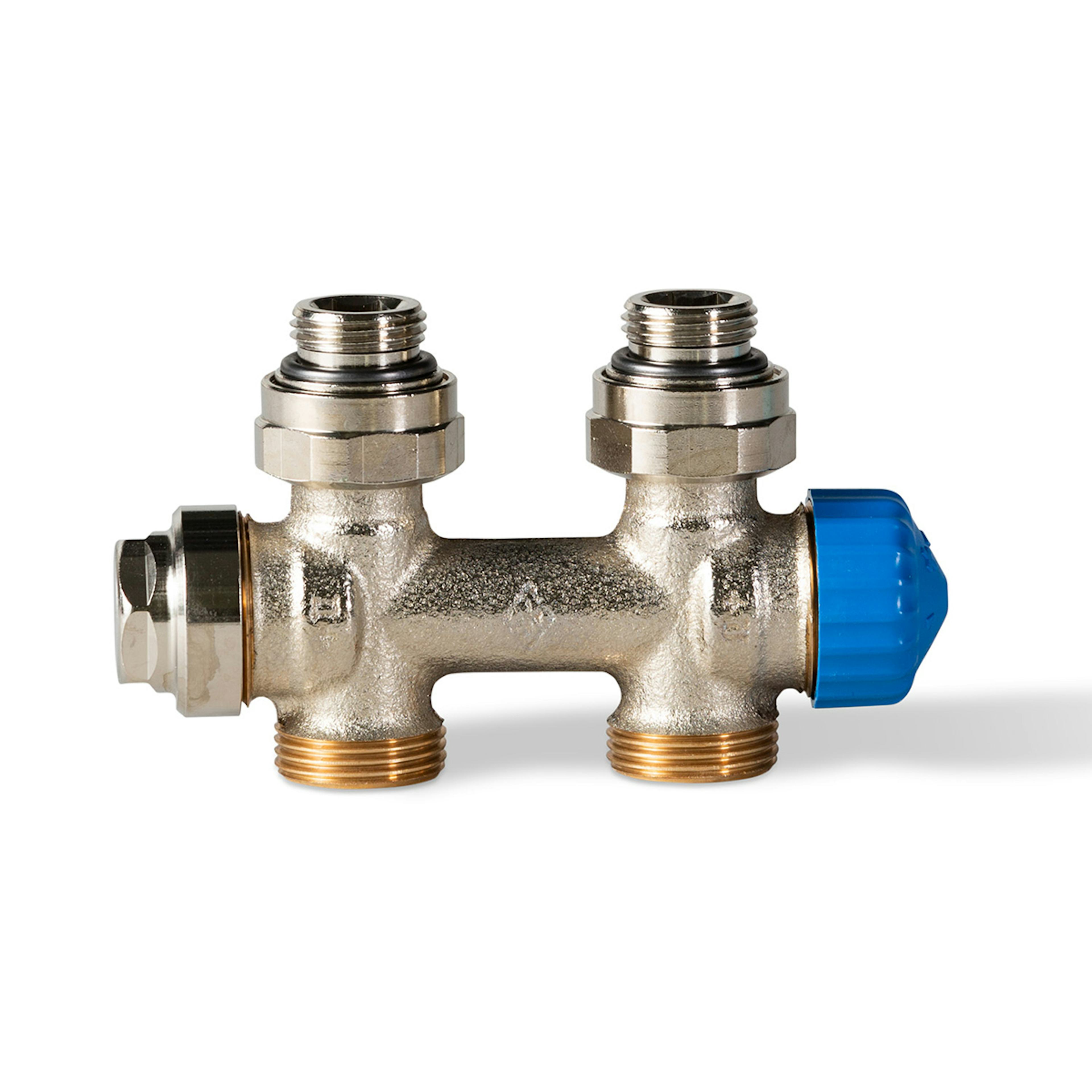 H-stycke IMI Rak 1-rörs inkl nippel För termostat WRV