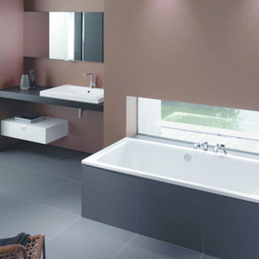 Inbyggnadsbadkar Gustavsberg 1600 Kombi