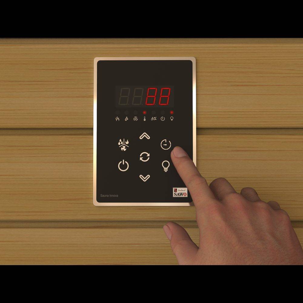 Styrenhet SAWO Innova 2.0 Användargränssnitt
