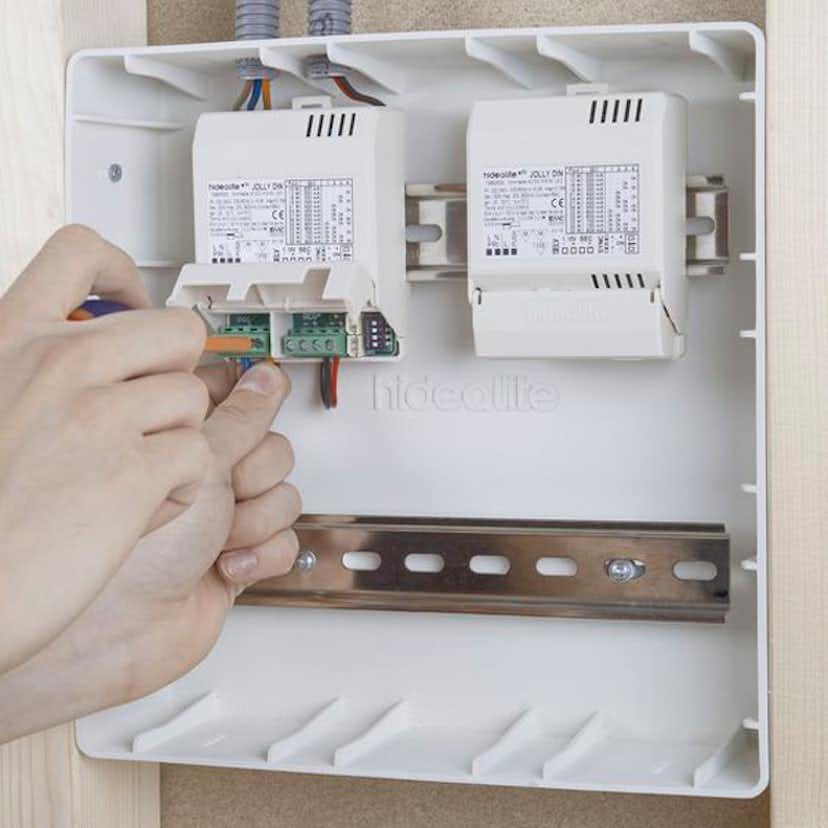 Infällnadsbox Hide-a-lite D-Box