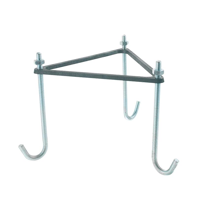 Ingjutningsfäste Norlys 305 för Utebelysning i Stål