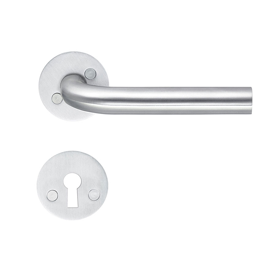Innerdörrhandtag Beslagsboden B235SNS Matt Rostfritt Stål