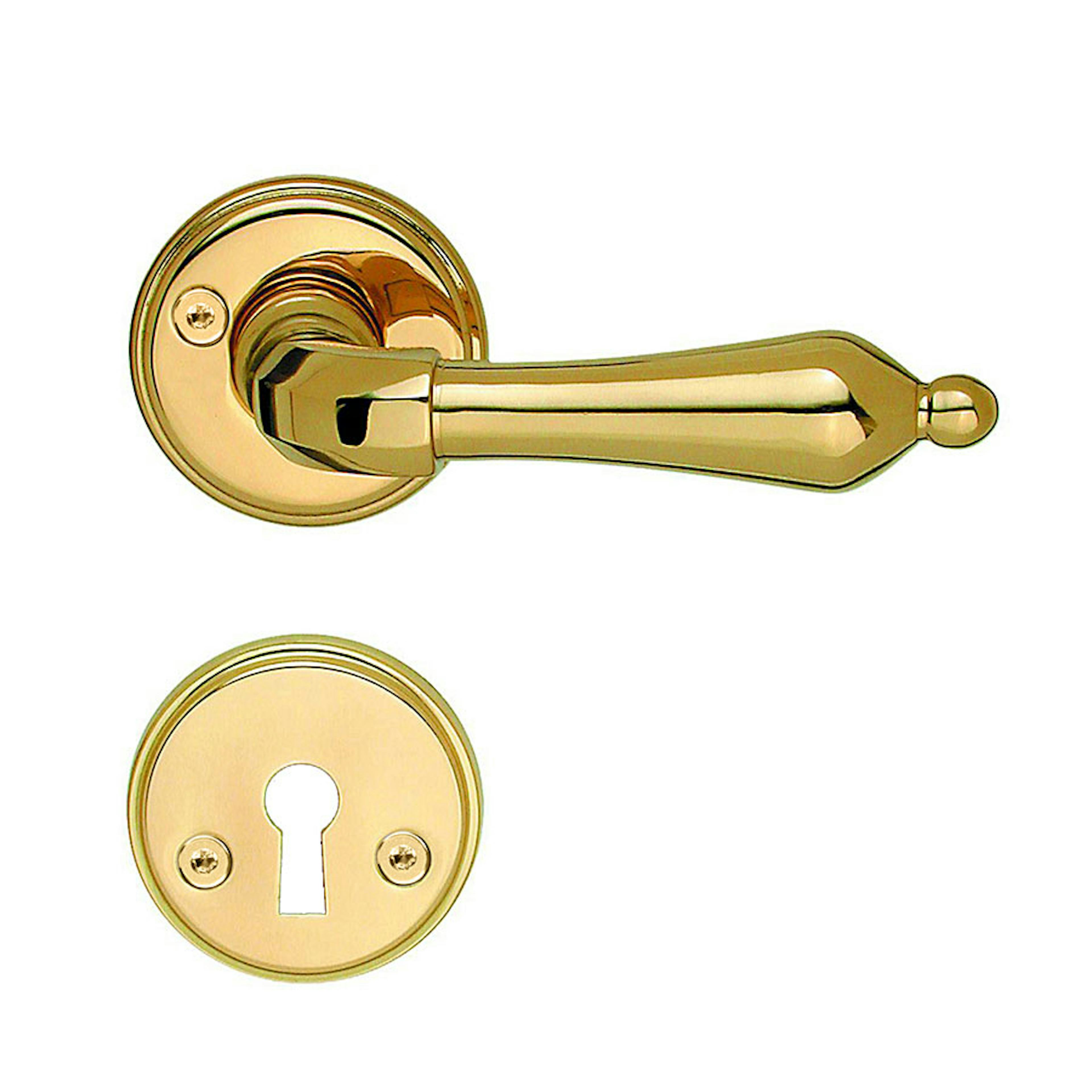 Polerad Mässingsfinish