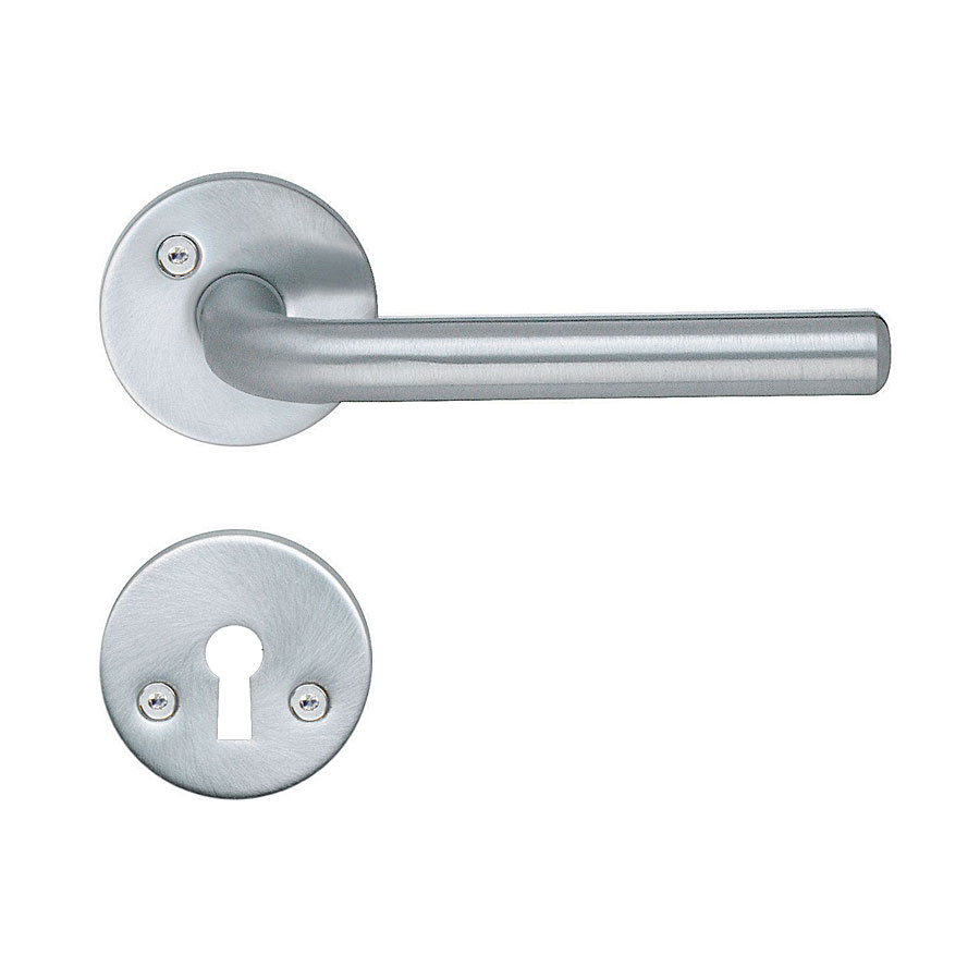 Innerdörrhandtag Beslagsboden B283 Mattborstad Krom