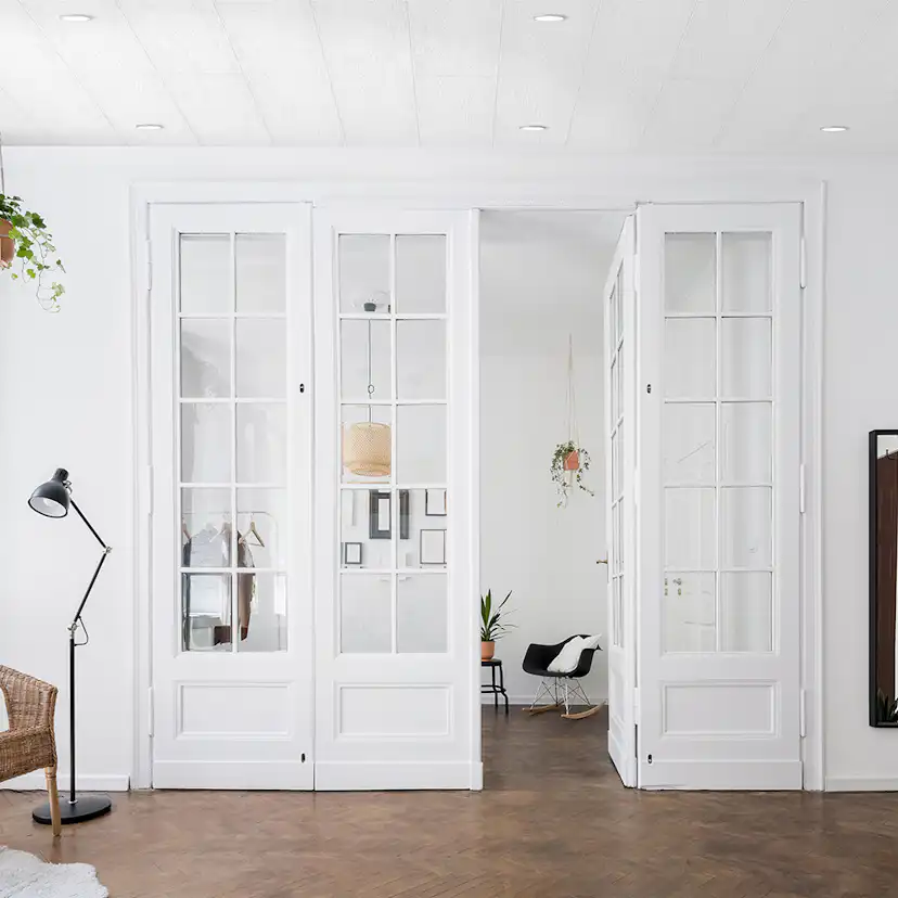 Innertak Huntonit Plankett Vit