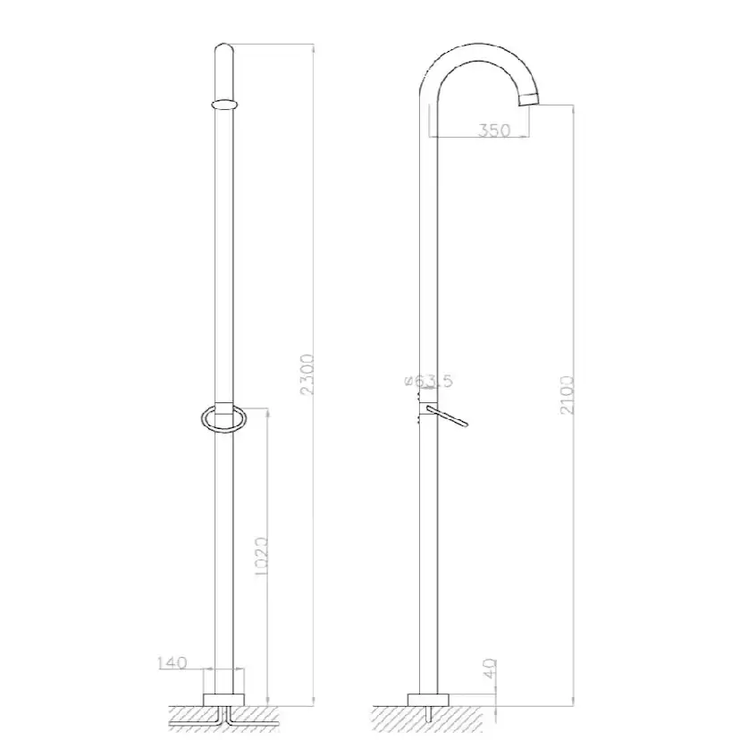 Inom- och Utedusch JEE-O Original Dusch 01